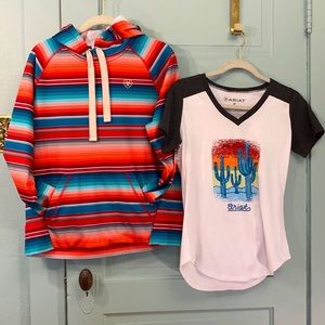 Ariat Conquest Hoodie with Tee M